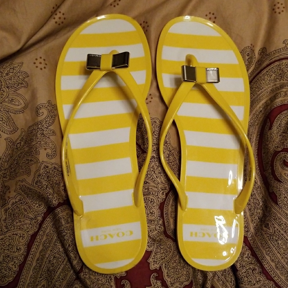 Coach sandals